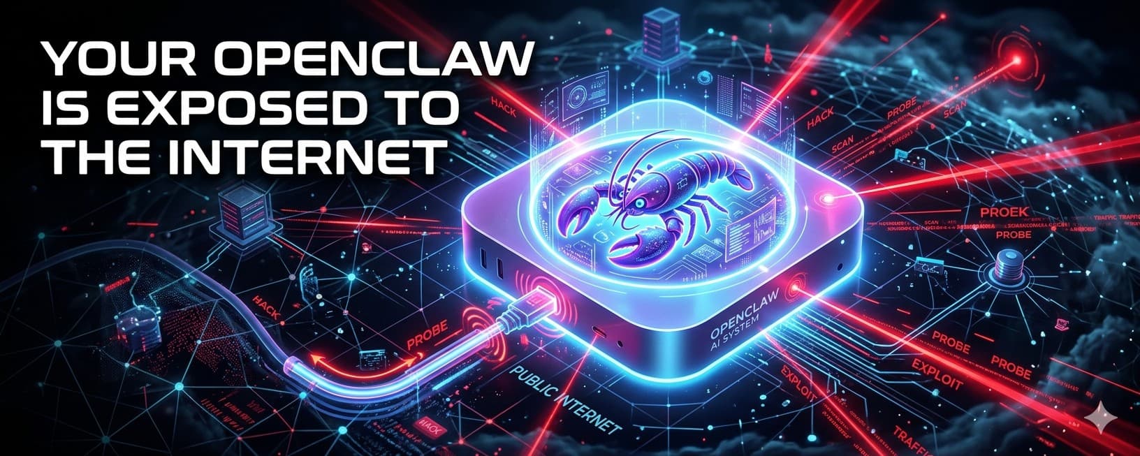 Your OpenClaw Is Exposed to the Internet — And It’s Being Scanned