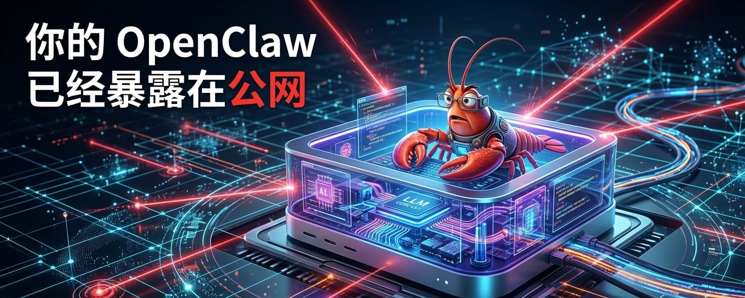 你的 OpenClaw 已经暴露在公网,正在被扫描